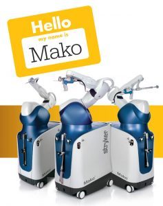 Ρομποτική Αρθροπλαστική Ισχίου - Γόνατος MAKO